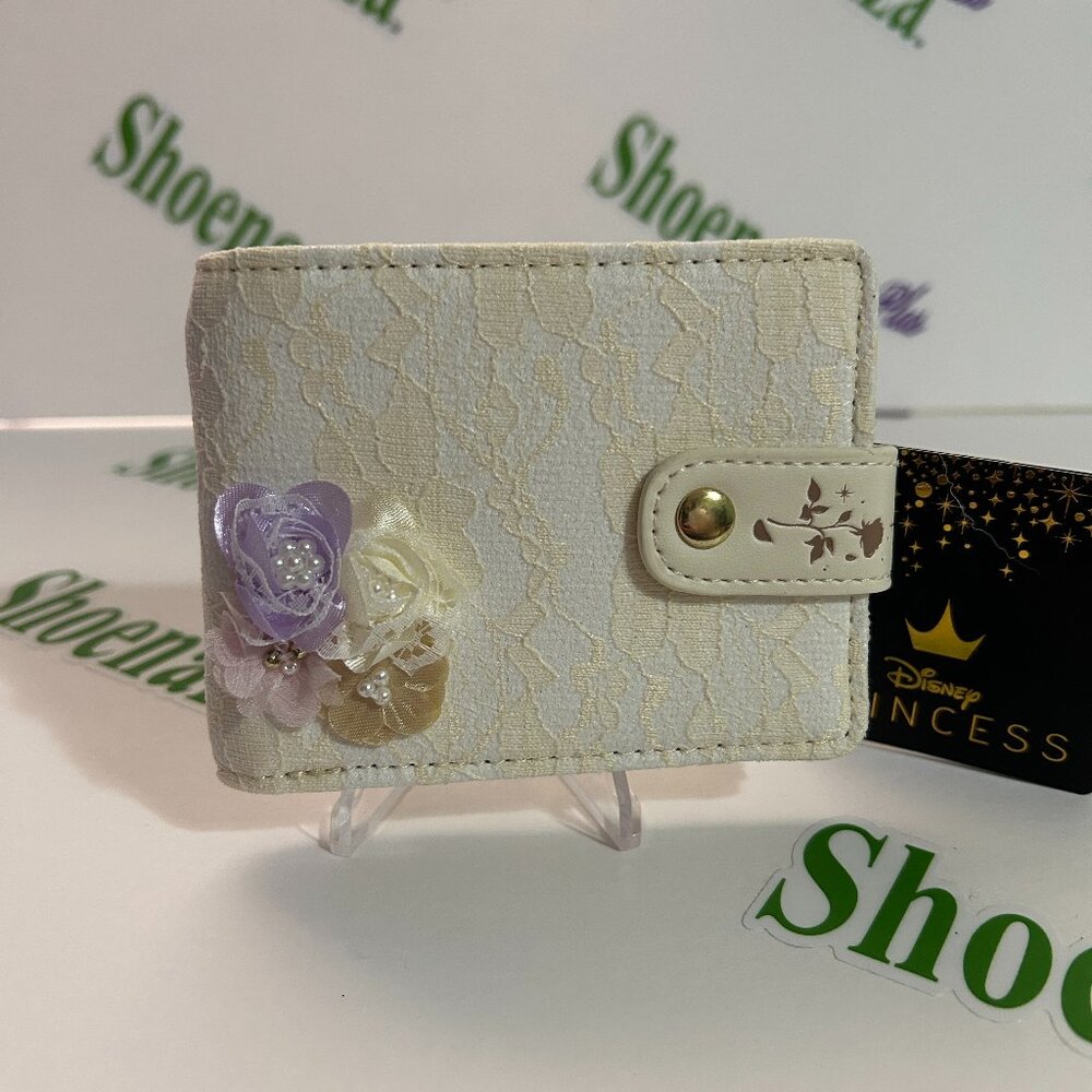 Loungefly Wallet Disney Beauty and the Beast Belle Ballroom Dance Lace Floral